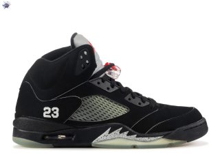 Meilleures Air Jordan 5 Retro Noir (136027-004)