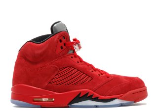 Meilleures Air Jordan 5 Retro "Rouge Suede" Rouge (136027-602)