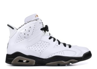 Meilleures Air Jordan 6 Premium "Motor Sport" Blanc Noir (395866-101)