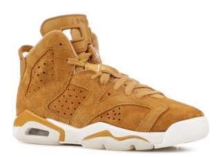 Meilleures Air Jordan 6 Retro Bg "Oren Harvest" Or (384665-705)