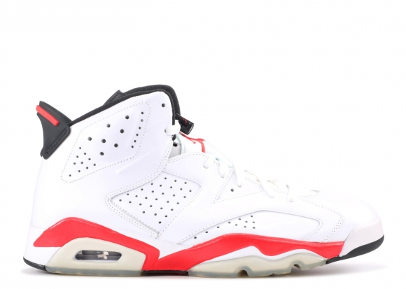 Meilleures Air Jordan 6 Retro "Infrared Pack" Blanc Rouge (384664-103)