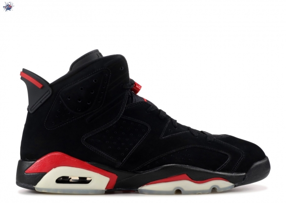 Meilleures Air Jordan 6 Retro Noir Rouge (384664-061)