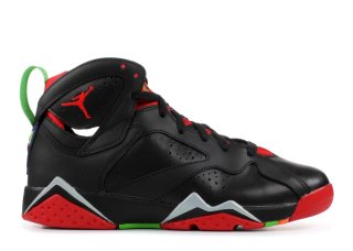 Meilleures Air Jordan 7 Retro Bg (Gs) "Marvin The Martian" Noir Rouge (304774-029)