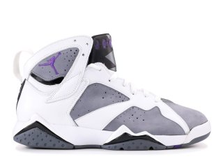 Meilleures Air Jordan 7 Retro Blanc Gris (304775-151)