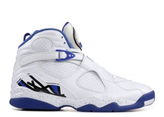 Meilleures Air Jordan 8 "Ovo 8 Calipari Pack" Blanc Bleu (aj8-647380ln4)