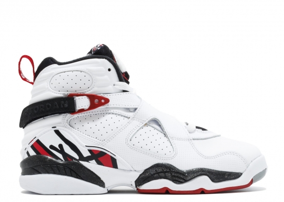 Meilleures Air Jordan 8 Retro (Gs) "Alternate" Blanc Rouge Gris (305368-104)