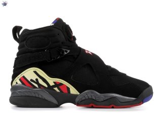 Meilleures Air Jordan 8 Retro (Gs) "Playoffs" Noir Rouge (305368-061)