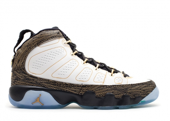 Meilleures Air Jordan 9 Retro Db (Gs) "Doernbecher" Blanc Or Noir (580891-170)