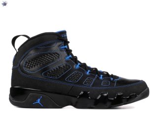 Meilleures Air Jordan 9 Retro "Noir Bottom Photo Bleue" Noir (302370-007)