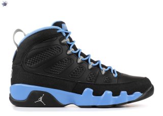 Meilleures Air Jordan 9 Retro "Slim Jenkins" Noir Bleu (302370-045)