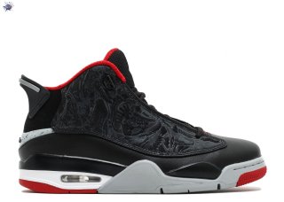 Meilleures Air Jordan Dub Zero Noir Rouge (311046-013)