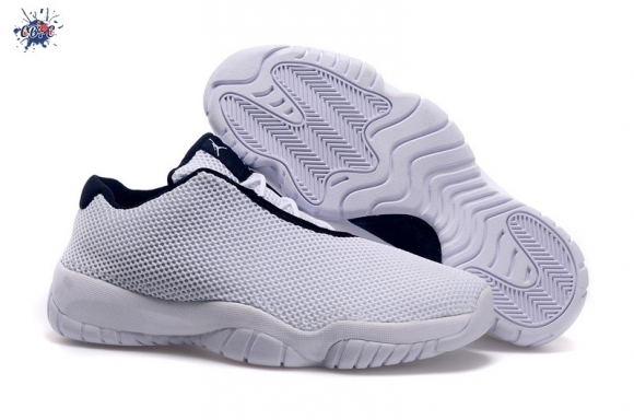 Meilleures Air Jordan Future Low Blanc Noir