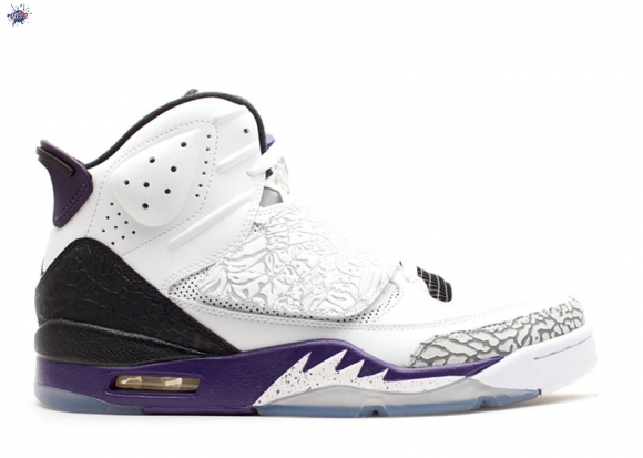 Meilleures Air Jordan Son Of Blanc Pourpre (512245-106)