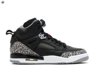 Meilleures Air Jordan Spiz'Ike Bg Noir Gris (317321-034)