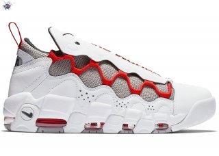 Meilleures Air More Money Blanc Rouge (bv2520-100)