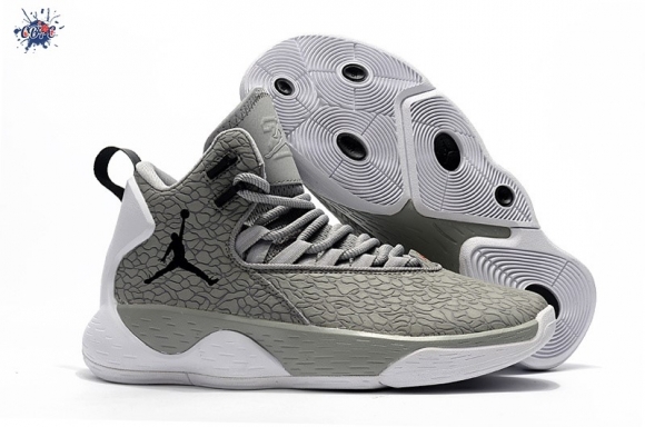 Meilleures Jordan Super.Fly Mvp "Cement" Gris Blanc