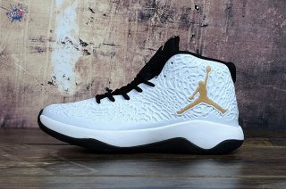 Meilleures Jordan Ultra.Fly Blanc Noir Or