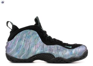 Meilleures Nike Air Foamposite One "Abalone" Noir Aurore Vert (575420-009)