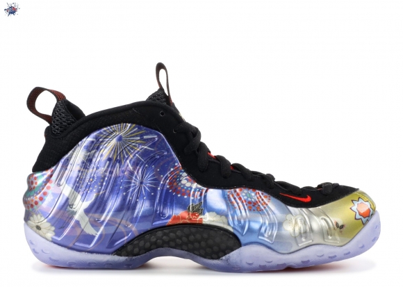 Meilleures Nike Air Foamposite One Lny "Lunar New Year 2018" Noir Rouge (aq0566-001)