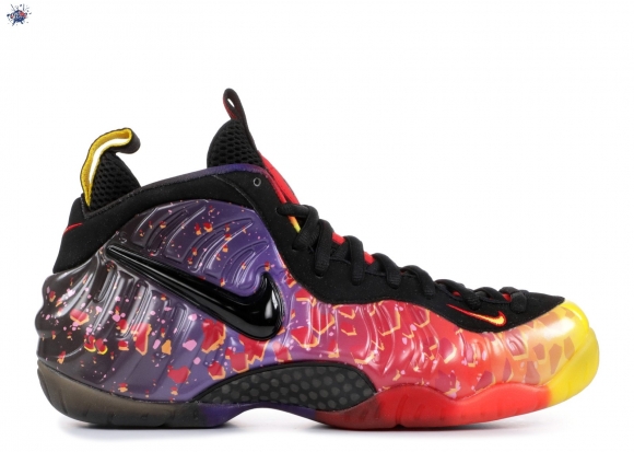 Meilleures Nike Air Foamposite Pro Prm "Asteroid" Rouge Noir