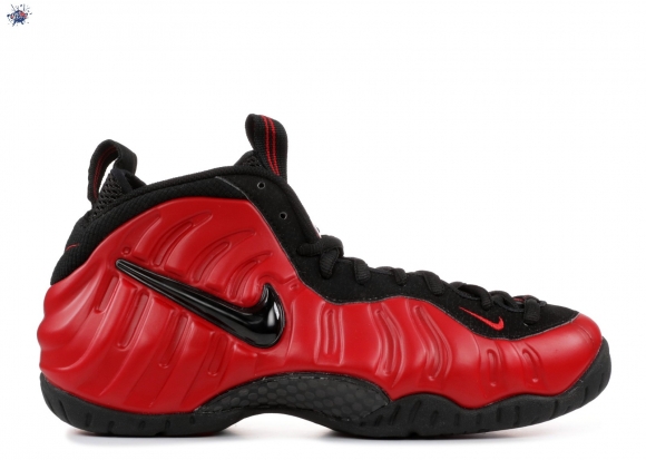 Meilleures Nike Air Foamposite Pro Rouge Noir Blanc (624041-602)