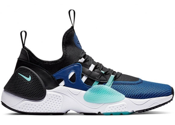 Meilleures Nike Air Huarache "Edge Hyper Adapt" Bleu Noir (bq5205-400)