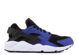 Meilleures Nike Air Huarache Noir Bleu (318429-411)