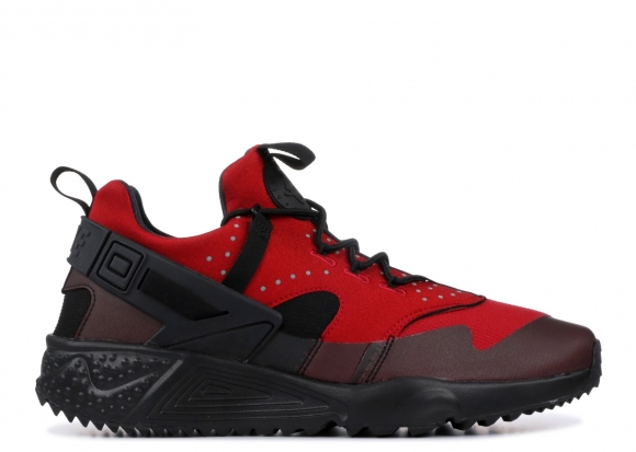 Meilleures Nike Air Huarache Utility Rouge Noir (806807-600)