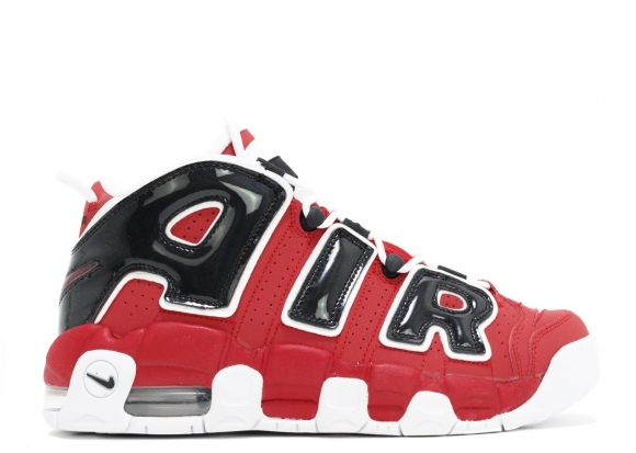 Meilleures Nike Air More Uptempo (Gs) Rouge Blanc Noir (415082-600)