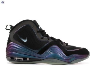 Meilleures Nike Air Penny 5 "Invisibility Cloak" Noir Pourpre (537331-002)