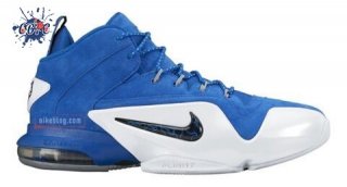 Meilleures Nike Air Penny 6 Bleu Suède (749629-401)