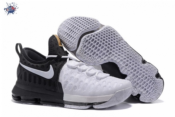 Meilleures Nike KD IX 9 Bhm Noir Blanc