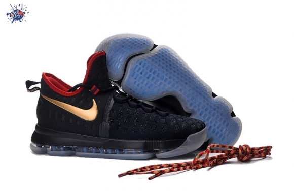 Meilleures Nike KD IX 9 "Gold Medal" Noir Métallique Or