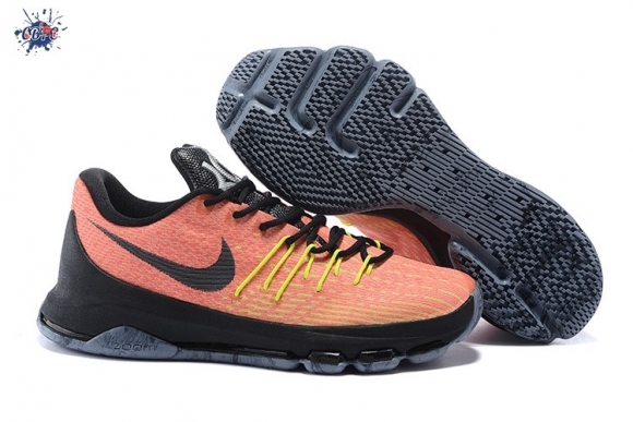 Meilleures Nike Kd VIII 8 "Hunts Hill Sunrise" Orange Noir