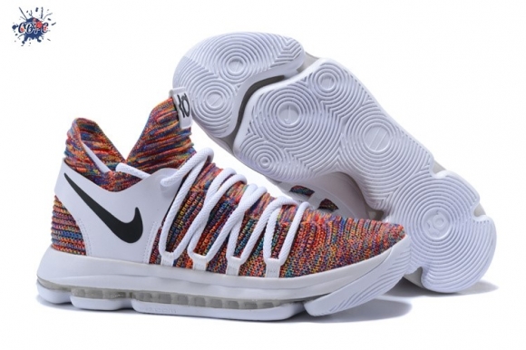 Meilleures Nike KD X 10 Blanc Multicolore