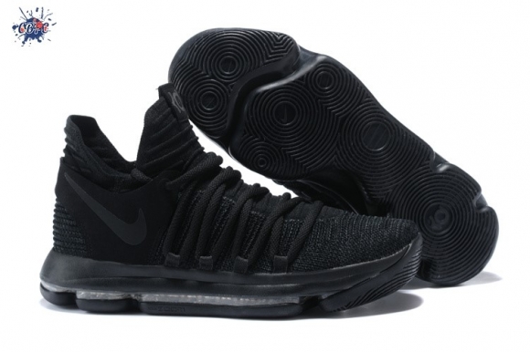 Meilleures Nike KD X 10 Triple Noir