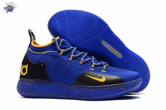 Meilleures Nike KD XI 11 Bleu Noir Jaune