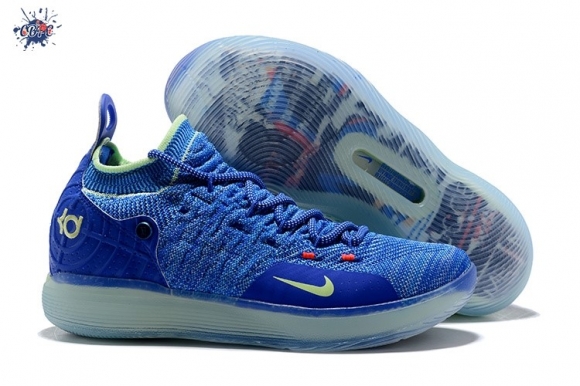 Meilleures Nike KD XI 11 Bleu Vert Multicolore