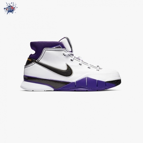 Meilleures Nike Kobe 1 Protro 81 Pt Game Pourpre Blanc (aq2728-105)