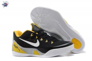 Meilleures Nike Kobe IX 9 Noir Jaune