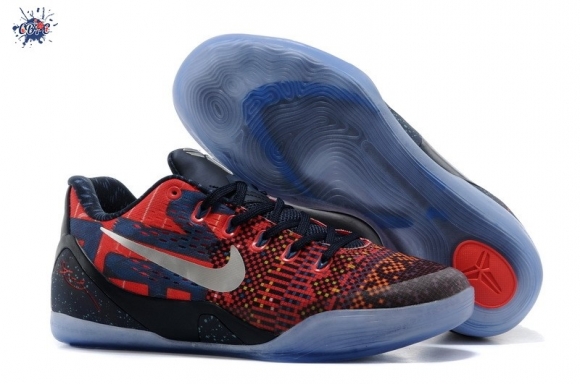 Meilleures Nike Kobe IX 9 Rouge Noir Marine