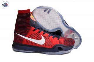 Meilleures Nike Kobe X 10 Elite "American" Rouge