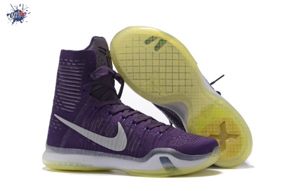 Meilleures Nike Kobe X 10 Elite High Pourpre