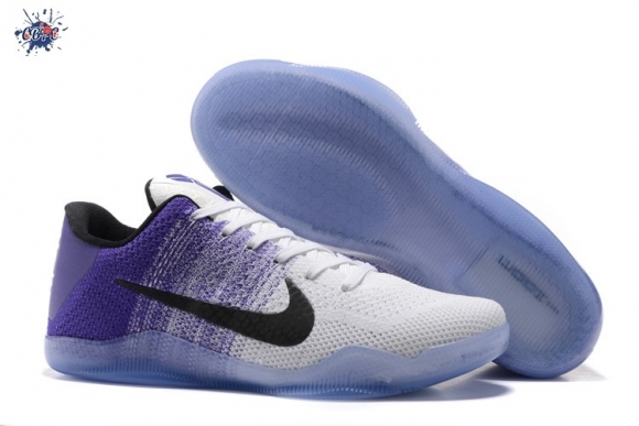 Meilleures Nike Kobe XI 11 Pourpre Blanc