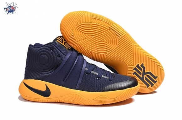 Meilleures Nike Kyrie Irving II 2 "Cavs" Marine Jaune (819583-447)