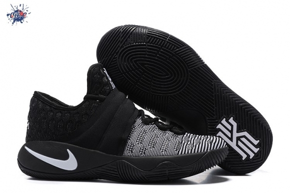 Meilleures Nike Kyrie Irving II 2 Flyknit Noir Gris