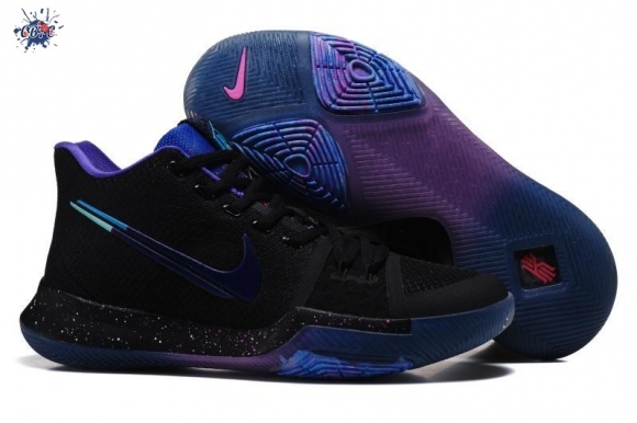 Meilleures Nike Kyrie Irving III 3 "Flip The Switch" Noir Pourpre Bleu