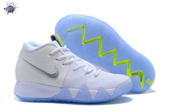 Meilleures Nike Kyrie Irving IV 4 Blanc Argent Volt