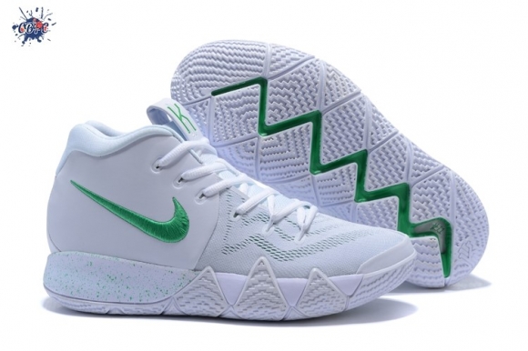 Meilleures Nike Kyrie Irving IV 4 Blanc Vert