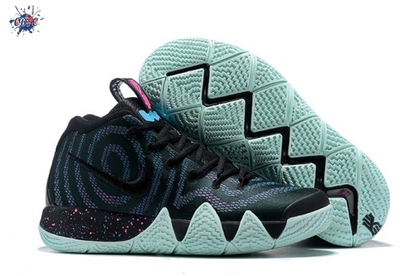 Meilleures Nike Kyrie Irving IV 4 "Laser Fuchsia" Noir Bleu